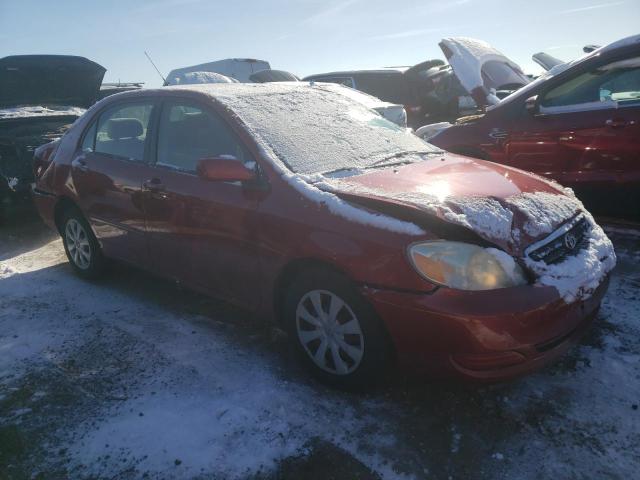 1NXBR32E55Z559242 - 2005 TOYOTA COROLLA CE RED photo 4