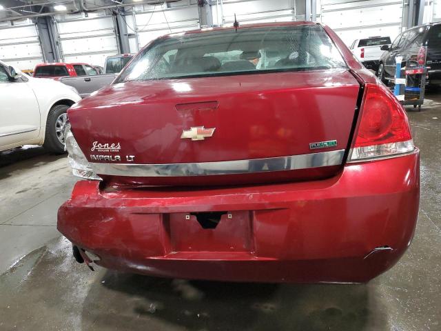 2G1WB5EK8A1149766 - 2010 CHEVROLET IMPALA LT MAROON photo 6