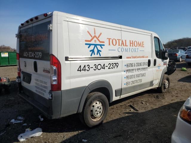 3C6TRVAG6HE518801 - 2017 RAM PROMASTER 1500 STANDARD Weiß Foto 3