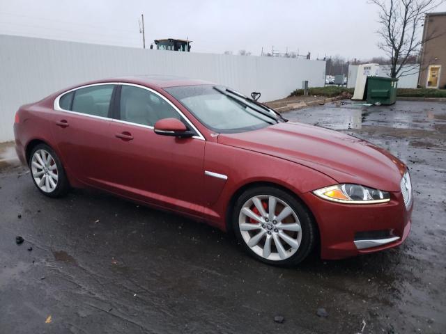 SAJWA0FBXCLS28429 - 2012 JAGUAR XF RED photo 4