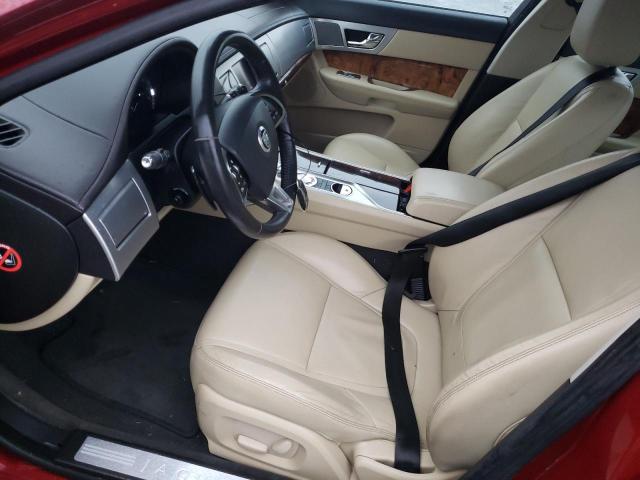 SAJWA0FBXCLS28429 - 2012 JAGUAR XF RED photo 7