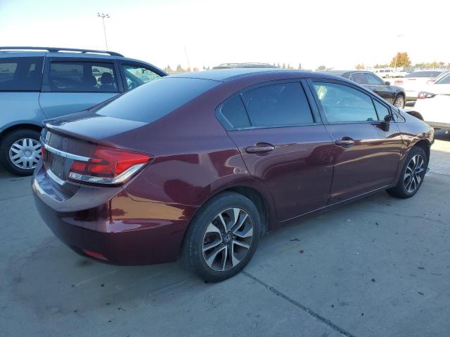 19XFB2F89DE213071 - 2013 HONDA CIVIC EX BURGUNDY photo 3