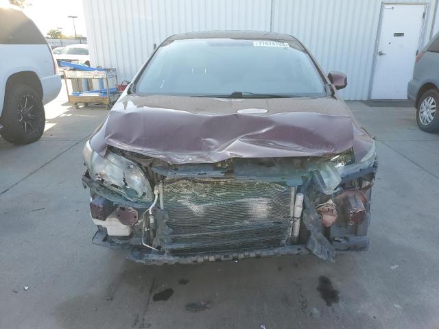 19XFB2F89DE213071 - 2013 HONDA CIVIC EX BURGUNDY photo 5