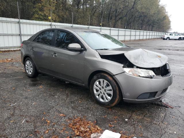 KNAFU4A23C5621484 - 2012 KIA FORTE EX GRAY photo 4