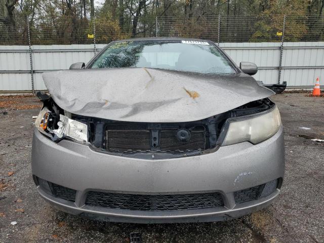 KNAFU4A23C5621484 - 2012 KIA FORTE EX GRAY photo 5