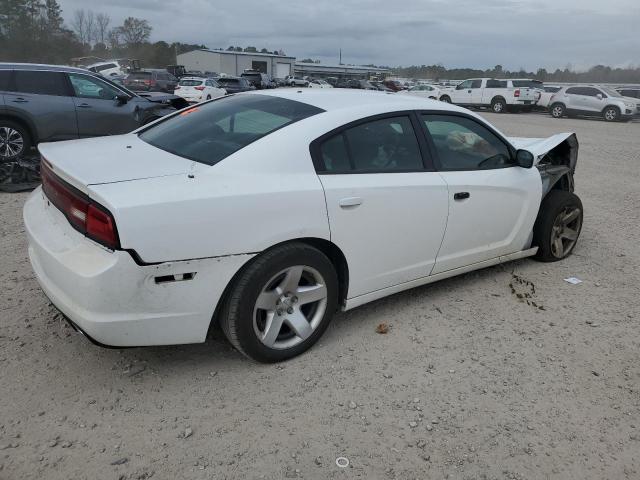 2C3CDXAGXCH304379 - 2012 DODGE CHARGER POLICE WHITE photo 3