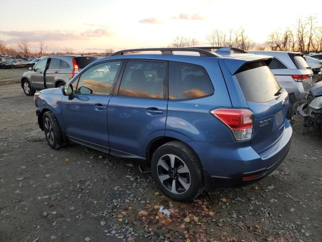 JF2SJAEC0HH508272 - 2017 SUBARU FORESTER 2.5I PREMIUM BLUE photo 2