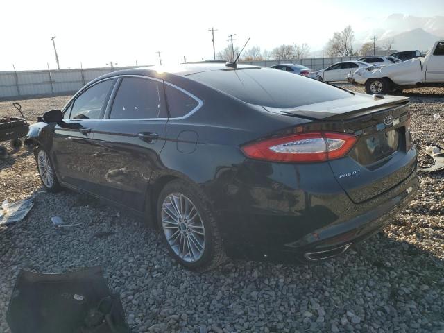 3FA6P0H98ER294236 - 2014 FORD FUSION SE BLACK photo 2