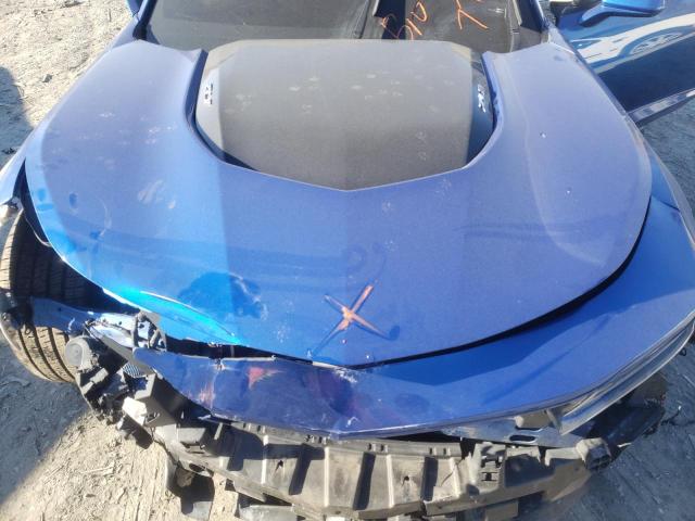 1G1FK1R68J0112363 - 2018 CHEVROLET CAMARO ZL1 蓝色 照片 11