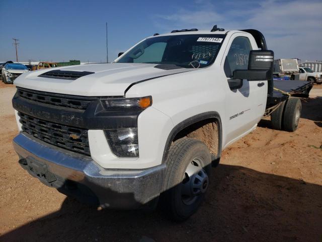 1GB3WRE7XPF245423 - 2023 CHEVROLET SILVERADO C3500 WHITE photo 1