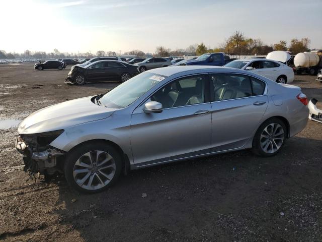 1HGCR2F57DA806324 - 2013 HONDA ACCORD SPORT SILVER photo 1