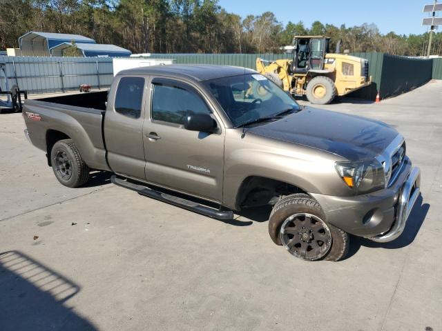 5TETX22N59Z670296 - 2009 TOYOTA TACOMA ACCESS CAB BROWN photo 4