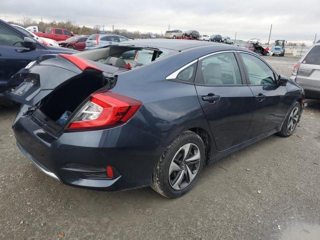 19XFC2F60KE027718 - 2019 HONDA CIVIC LX BLUE photo 3