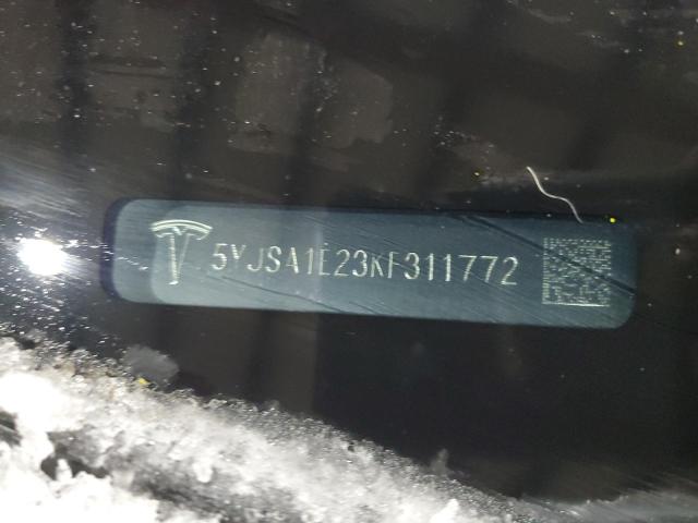 5YJSA1E23KF311772 - 2019 TESLA MODEL S Կարմիր լուսանկար 13