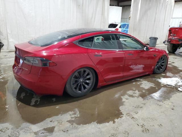 5YJSA1E23KF311772 - 2019 TESLA MODEL S Կարմիր լուսանկար 3
