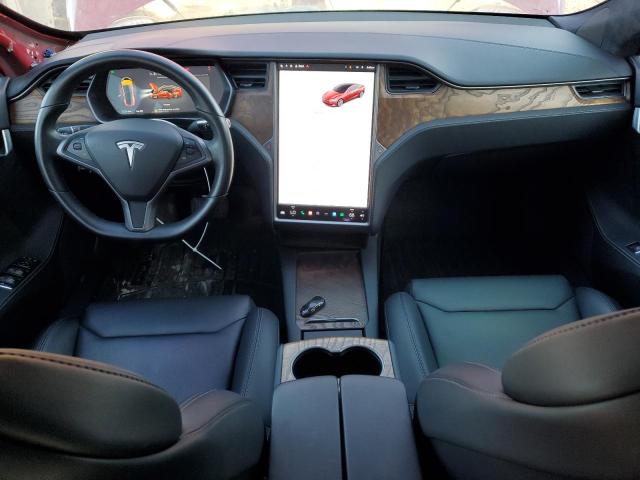 5YJSA1E23KF311772 - 2019 TESLA MODEL S Կարմիր լուսանկար 8