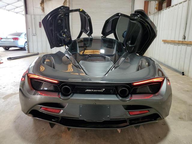 SBM14DCA7KW002730 - 2019 MCLAREN AUTOMOTIVE 720S GRAY photo 6