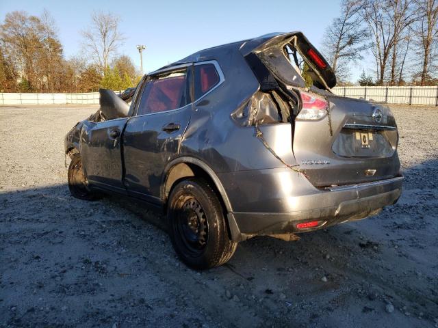 JN8AT2MT1GW026047 - 2016 NISSAN ROGUE S GRAY photo 2