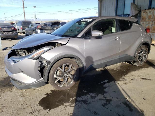 JTNKHMBX9K1020145 - 2019 TOYOTA C-HR XLE SILVER photo 1