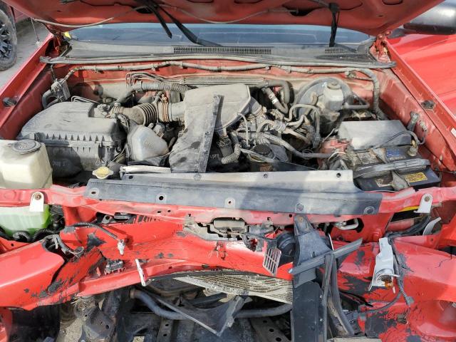 5TEUX42N36Z259376 - 2006 TOYOTA TACOMA ACCESS CAB წითელი ფოტო 11