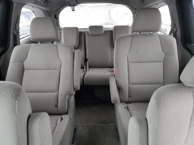 5FNRL5H29FB020856 - 2015 HONDA ODYSSEY LX GRAY photo 10