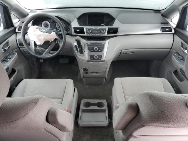 5FNRL5H29FB020856 - 2015 HONDA ODYSSEY LX GRAY photo 8