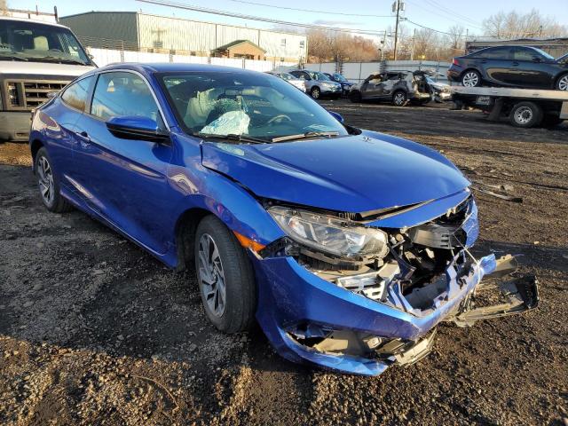 2HGFC4B61LH303493 - 2020 HONDA CIVIC LX BLUE photo 4