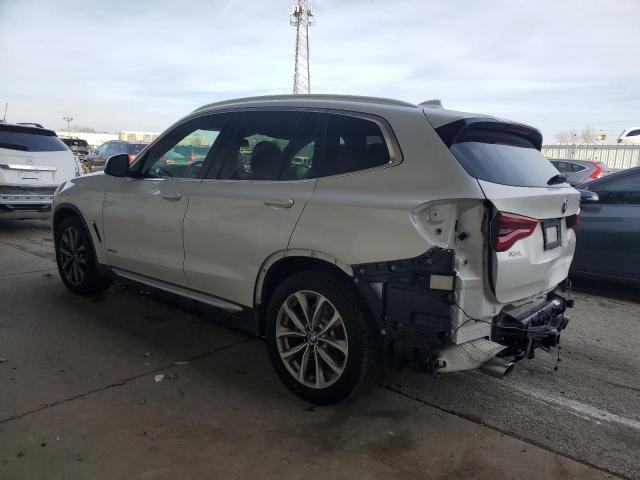 5UXTR9C5XJLC78081 - 2018 BMW X3 XDRIVE30I WHITE photo 2