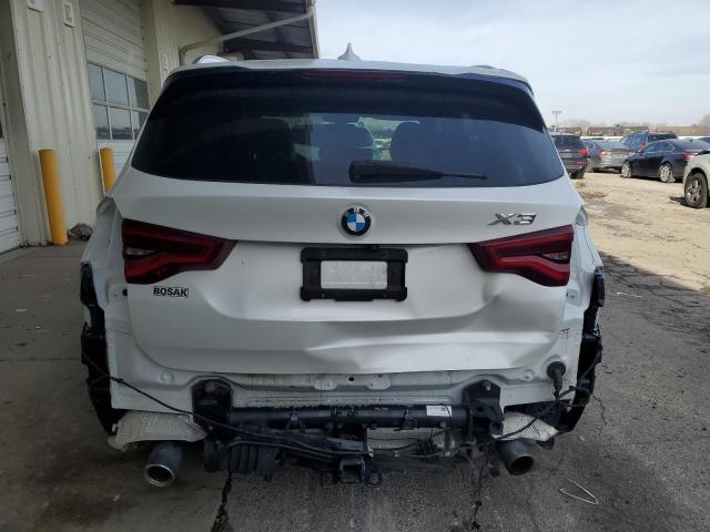 5UXTR9C5XJLC78081 - 2018 BMW X3 XDRIVE30I WHITE photo 6