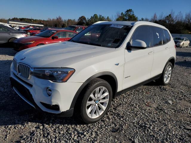 5UXWZ7C50H0T44079 - 2017 BMW X3 SDRIVE28I WHITE photo 1