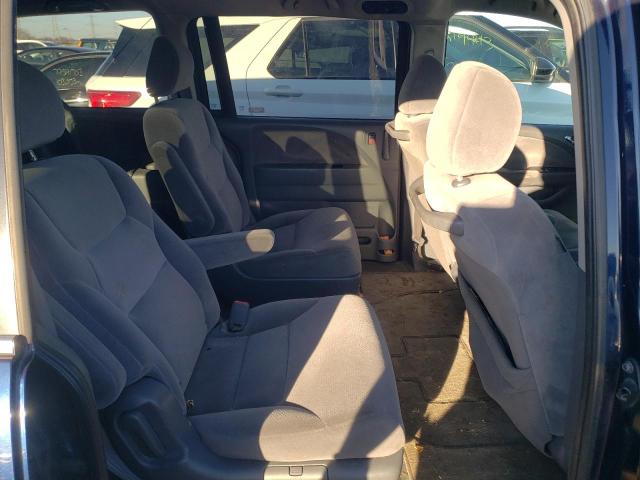 5FNRL38227B104331 - 2007 HONDA ODYSSEY LX BLUE photo 11