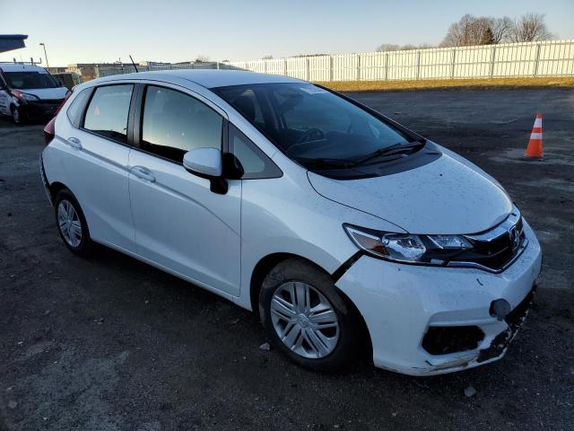 3HGGK5H49LM717027 - 2020 HONDA FIT LX WHITE photo 4