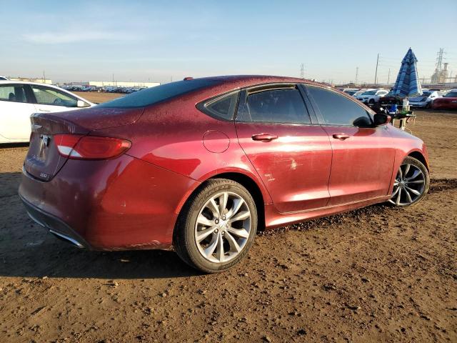 1C3CCCBB1FN625401 - 2015 CHRYSLER 200 S BURGUNDY photo 3