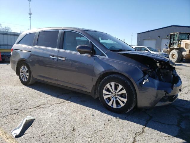 5FNRL5H65FB055090 - 2015 HONDA ODYSSEY EXL GRAY photo 4