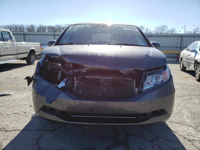 5FNRL5H65FB055090 - 2015 HONDA ODYSSEY EXL GRAY photo 5