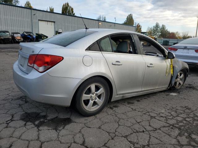 1G1PE5S98B7275840 - 2011 CHEVROLET CRUZE LT SILVER photo 3