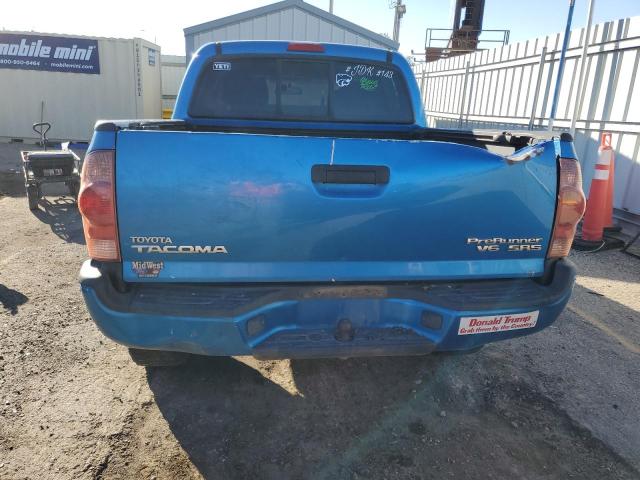 5TEJU62N66Z221003 - 2006 TOYOTA TACOMA DOUBLE CAB PRERUNNER BLUE photo 6