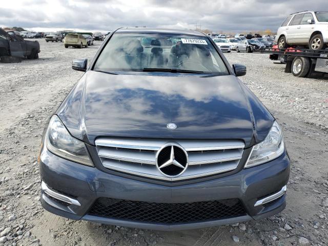 WDDGF4HB9DR292300 - 2013 MERCEDES-BENZ C 250 GRAY photo 5