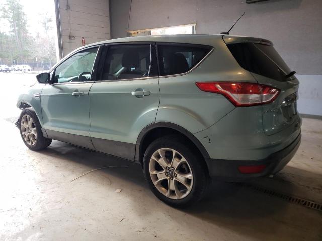 1FMCU9H93DUA28135 - 2013 FORD ESCAPE SEL BLUE photo 2