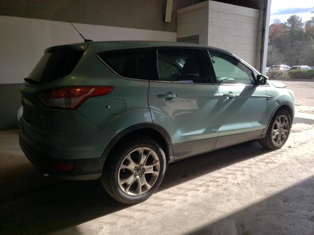 1FMCU9H93DUA28135 - 2013 FORD ESCAPE SEL BLUE photo 3