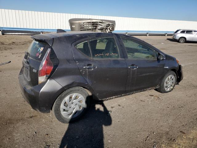 JTDKDTB34G1122614 - 2016 TOYOTA PRIUS C GRAY photo 3