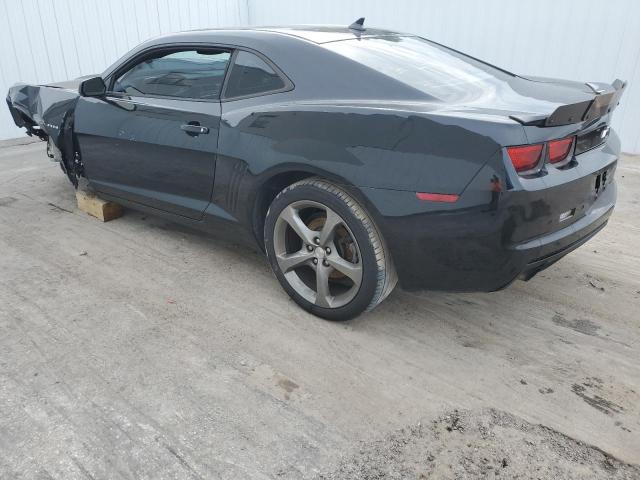 2G1FC1E36D9149530 - 2013 CHEVROLET CAMARO LT BLACK photo 2