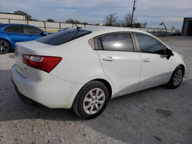 KNADM4A34F6454258 - 2015 KIA RIO LX WHITE photo 3