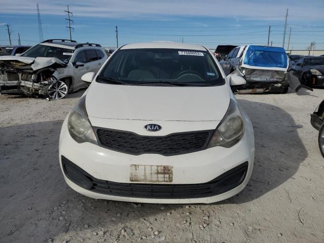 KNADM4A34F6454258 - 2015 KIA RIO LX WHITE photo 5