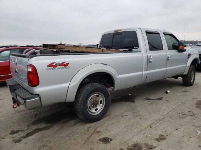 1FTWW31R28EA26265 - 2008 FORD F350 SRW SUPER DUTY SILVER photo 3