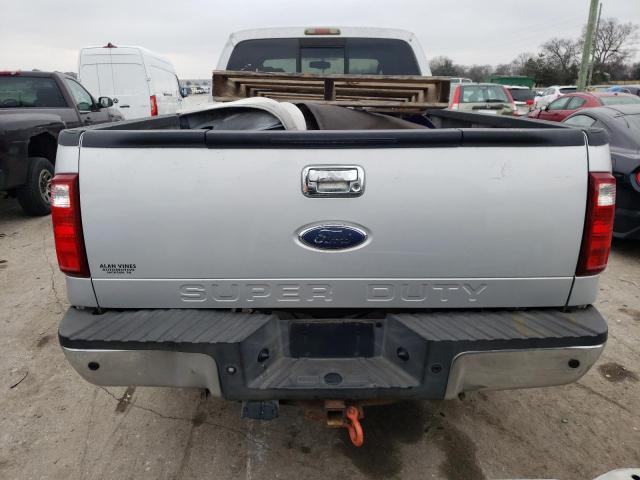 1FTWW31R28EA26265 - 2008 FORD F350 SRW SUPER DUTY SILVER photo 6