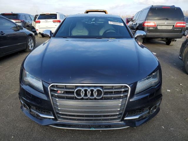 WAU32AFC3DN123828 - 2013 AUDI S7 PRESTIGE BLUE photo 5