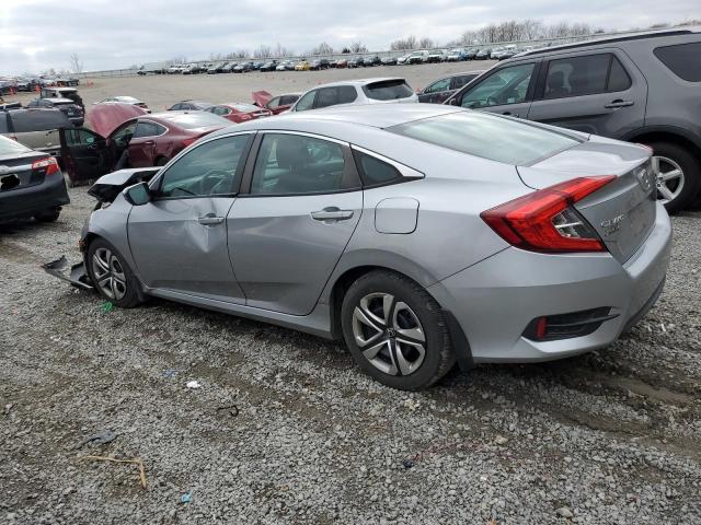 19XFC2F55HE040951 - 2017 HONDA CIVIC LX SILVER photo 2