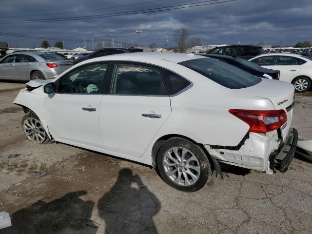 3N1AB7AP4KY231806 - 2019 NISSAN SENTRA S WHITE photo 2