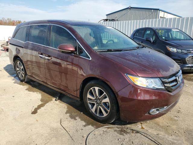 5FNRL5H97GB119044 - 2016 HONDA ODYSSEY TOURING BURGUNDY photo 4